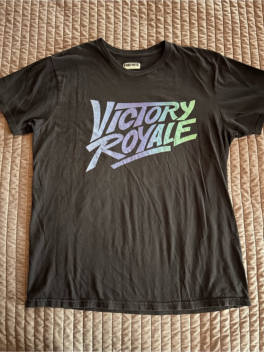 Fortnite Men’s Black 'Victory Royale' Graphic Short Sleeve Tee